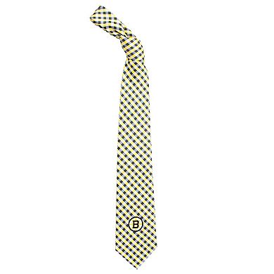 Boston Bruins Gingham Tie