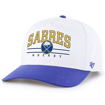Men's '47 White/Royal Buffalo Sabres Roscoe Two-Tone Hitch Adjustable Hat