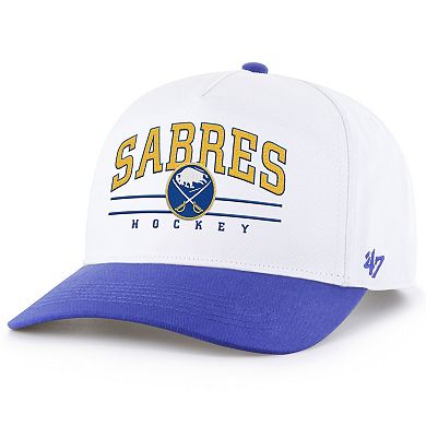 Men's '47 White/Royal Buffalo Sabres Roscoe Two-Tone Hitch Adjustable Hat