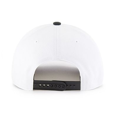Men's '47 White/Black Philadelphia Flyers Roscoe Two-Tone Hitch Adjustable Hat