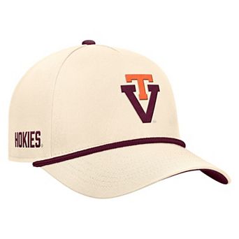 Men's Nike Natural Virginia Tech Hokies Vintage Rope Rise Adjustable Hat