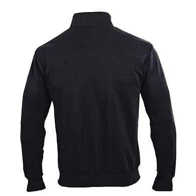 Men's Champion Black South Carolina Gamecocks Powerblend Quarter-Zip Pullover