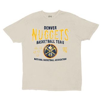 Unisex Stadium Essentials Khaki Denver Nuggets Shapeshifter Vintage T-Shirt