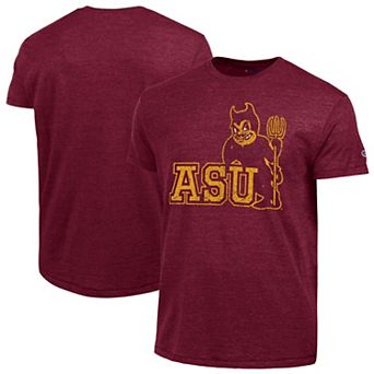Men's Champion Maroon Arizona State Sun Devils Vintage Triumph Tri-Blend T-Shirt