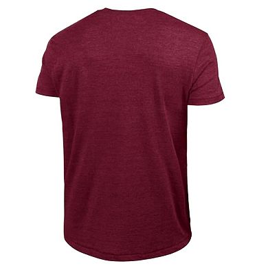 Men's Champion Maroon Arizona State Sun Devils Vintage Triumph Tri-Blend T-Shirt