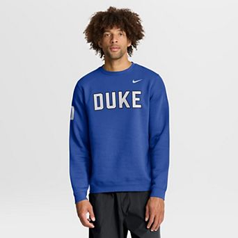 Men's Nike Royal Duke Blue Devils 2026 Sideline Club Sweatshirt