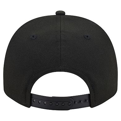 Men's New Era Black Boston Red Sox Motion A-Frame 9FIFTY Snapback Hat
