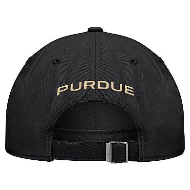 Men's Nike Black Purdue Boilermakers 2026 Sideline Club Adjustable Hat