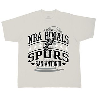 Unisex Stadium Essentials Cream San Antonio Spurs 2026 NBA Finals No Regrets Urban T-Shirt
