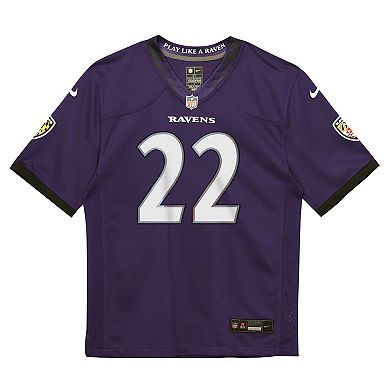 Preschool Nike Derrick Henry Purple Baltimore Ravens Team Game Jersey
