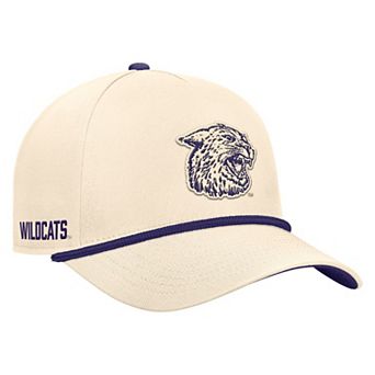 Men's Nike Natural Kansas State Wildcats Vintage Rope Rise Adjustable Hat
