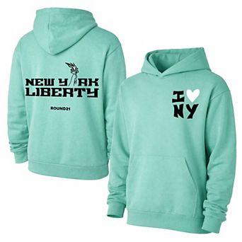 Unisex round21 Mint New York Liberty Libertylove Hoodie