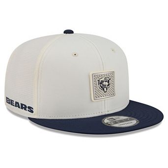 Men's New Era Cream/Navy Chicago Bears 2026 NFL Training Camp 9FIFTY Snapback Hat