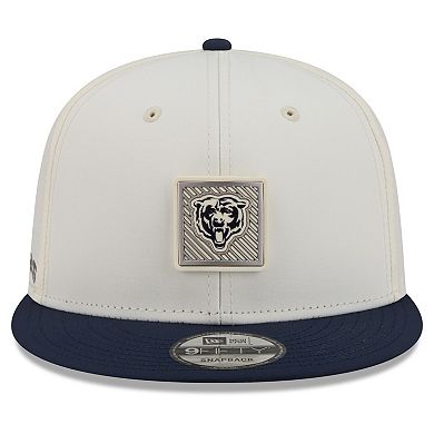 Men's New Era Cream/Navy Chicago Bears 2026 NFL Training Camp 9FIFTY Snapback Hat
