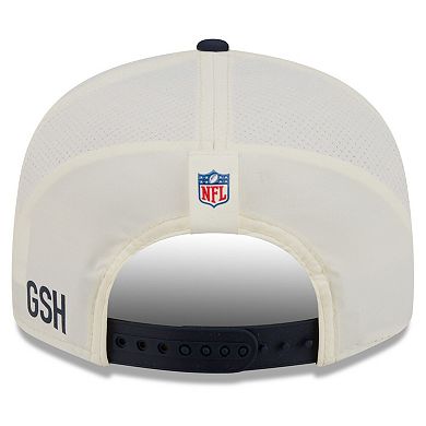 Men's New Era Cream/Navy Chicago Bears 2026 NFL Training Camp 9FIFTY Snapback Hat