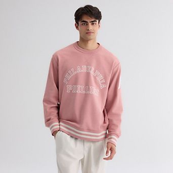 Men's Fanatics Faded Rose Philadelphia Phillies Iconic Terry Sweatshirt