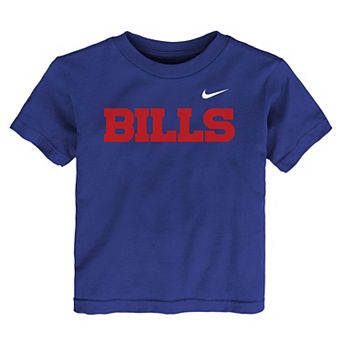 Toddler Nike Royal Buffalo Bills Wordmark T-Shirt