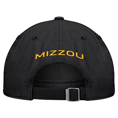 Men's Nike Black Missouri Tigers 2026 Sideline Club Adjustable Hat
