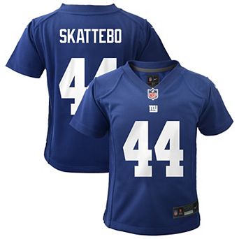 Preschool Nike Cam Skattebo Royal New York Giants Game Jersey