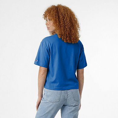 Women's Champion Royal Duke Blue Devils Home Wordmark T-Shirt
