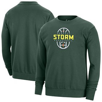 Unisex Nike Green Seattle Storm 2026 On-Court Practice Dri-FIT Sweatshirt