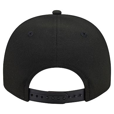 Men's New Era Black San Diego Padres Motion A-Frame 9FIFTY Snapback Hat