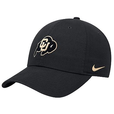 Men's Nike Black Colorado Buffaloes 2026 Sideline Club Adjustable Hat