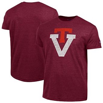 Men's Champion Maroon Virginia Tech Hokies Vintage Triumph Tri-Blend T-Shirt