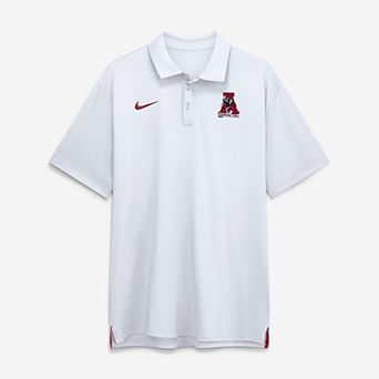 Men's Nike White Alabama Crimson Tide 2026 Sideline Tour Dri-FIT Polo