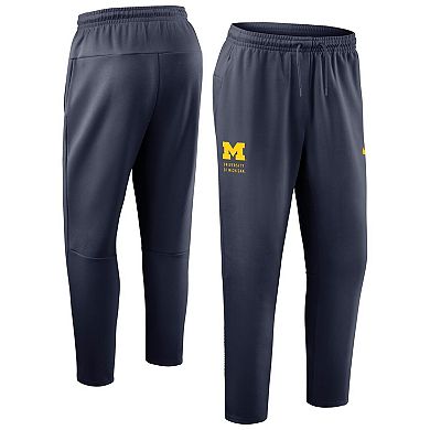 Men's Nike Navy Michigan Wolverines Primary Performance Taper Pants