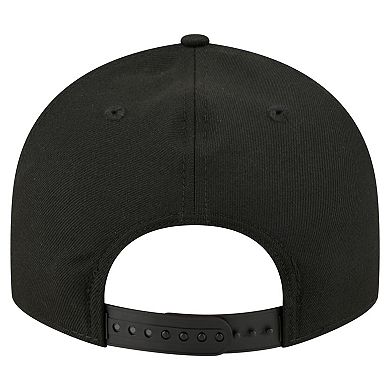 Men's New Era Black Joey Logano Patriotic Eagle & Flag A-Frame 9FIFTY Snapback Hat