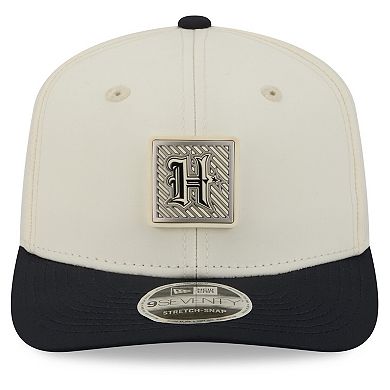 Men's New Era Cream/Navy Houston Texans 2026 NFL Training Camp 9SEVENTY Adjustable Hat