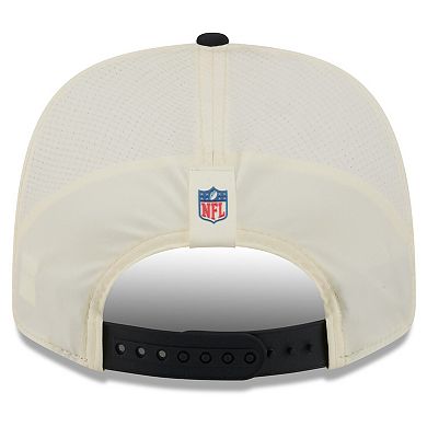 Men's New Era Cream/Navy Houston Texans 2026 NFL Training Camp 9SEVENTY Adjustable Hat