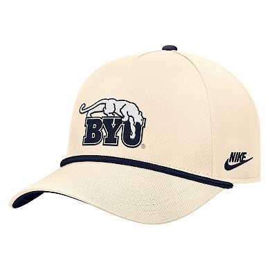 Men's Nike Natural BYU Cougars Vintage Rope Rise Adjustable Hat