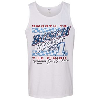 Men's Trackhouse Racing Team Collection White Ross Chastain Smooth to the Finish Tank Top