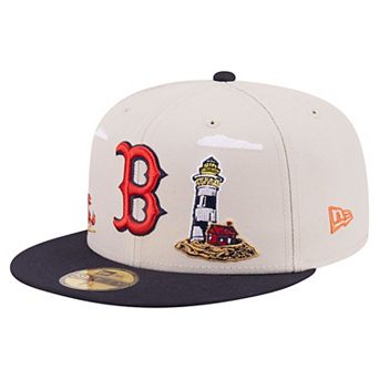 Men's New Era Khaki Boston Red Sox City Icon 59FIFTY Fitted Hat