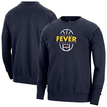 Unisex Nike Navy Indiana Fever 2026 On-Court Practice Dri-FIT Sweatshirt
