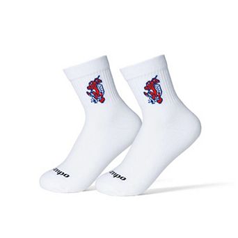 Unisex Del Campo White Florida Gators Quarter-Length Socks