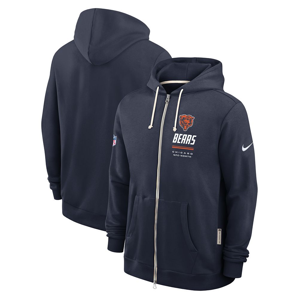 Men's Nike Navy Chicago Bears Sideline Standard Issue Dri-FIT Full