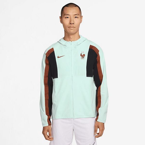 Men's Nike Mint France National Team 2026 Energy Dri-FIT Full-Zip