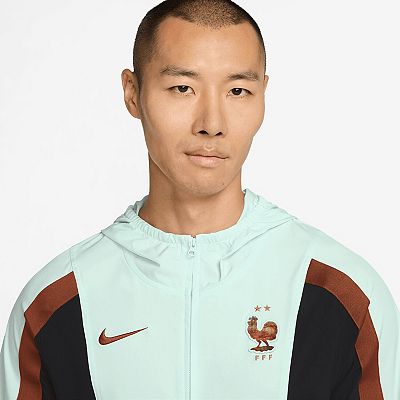 Men's Nike Mint France National Team 2026 Energy Dri-FIT Full-Zip
