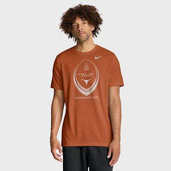 Men's Nike Texas Orange Texas Longhorns Primetime Legend Football Icon Dri-FIT T-Shirt