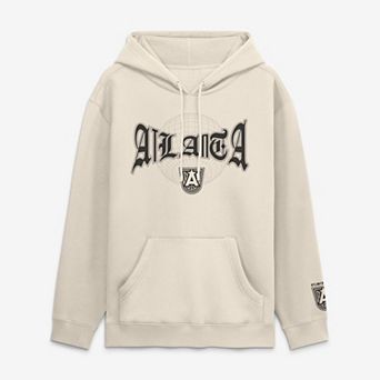 Men's Fanatics Cream Atlanta Dream Legacy Fleece Pullover Hoodie