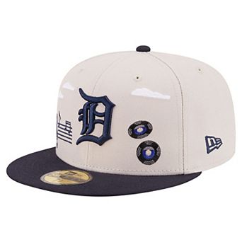 Men's New Era Khaki Detroit Tigers City Icon 59FIFTY Fitted Hat