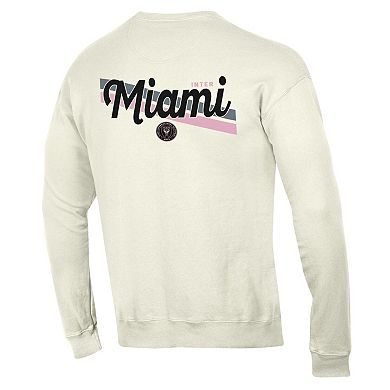 Men's Cream Inter Miami CF Fleece Sweatshirt