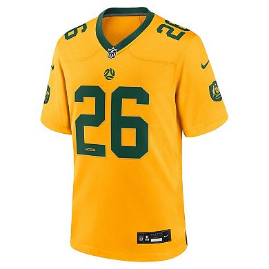 Men's Nike Gold Australia National Team x NFL Game Jersey