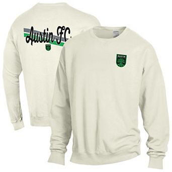 Men's Cream Austin FC Fleece Sweatshirt