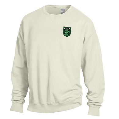 Men's Cream Austin FC Fleece Sweatshirt
