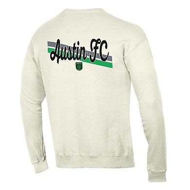 Men's Cream Austin FC Fleece Sweatshirt