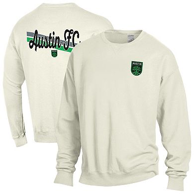 Men's Cream Austin FC Fleece Sweatshirt